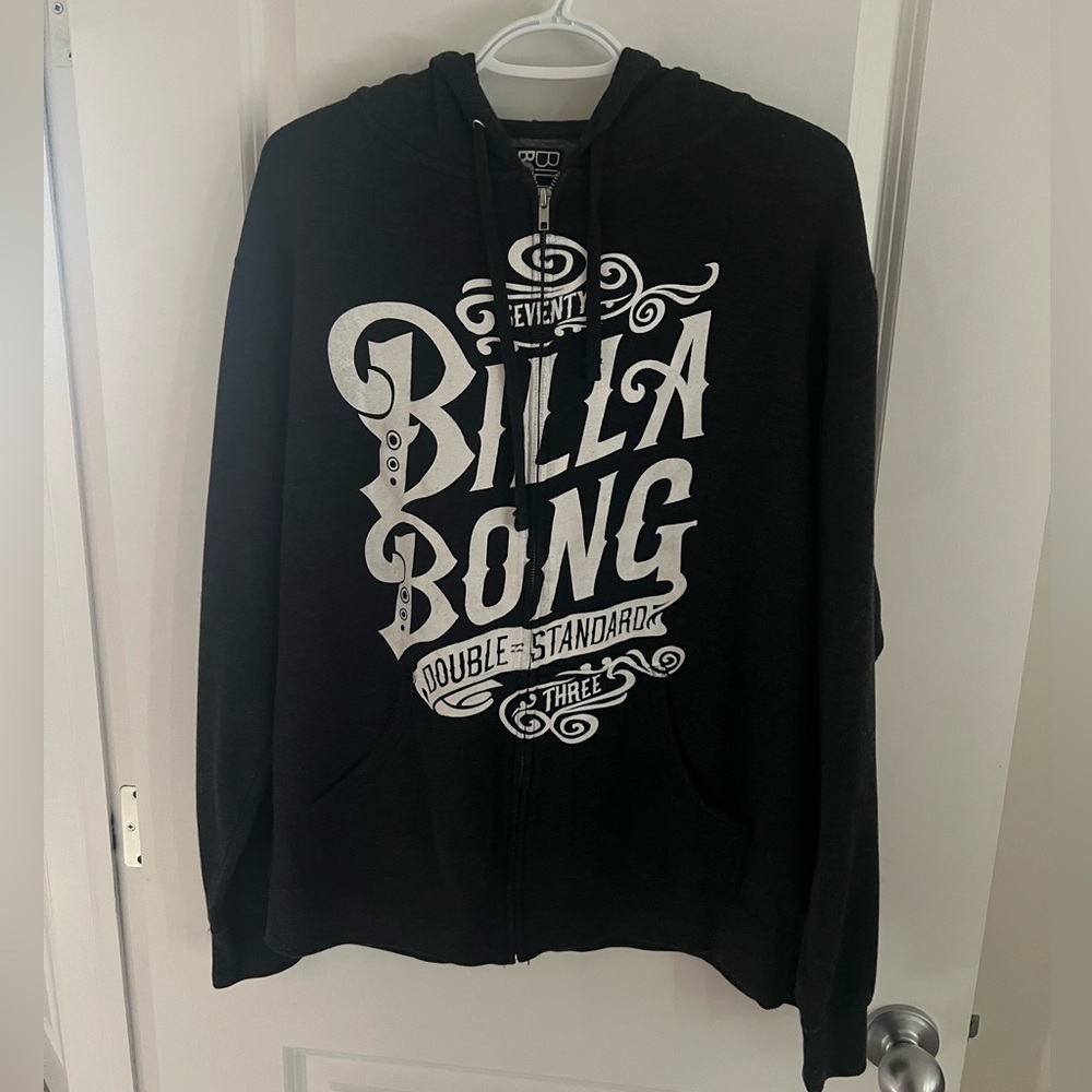 Men’s Large Billabong Zip-Up Hoodie
